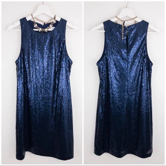 P I P E R L I M E • Blue Sequin Dress - Picture 2 of 2